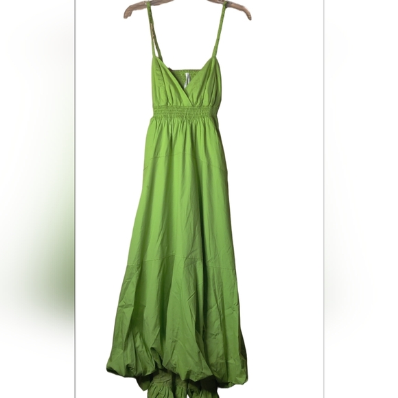 Anthropologie V-NeckTiered Bubble Hem Dress Size XS - Picture 5 of 10